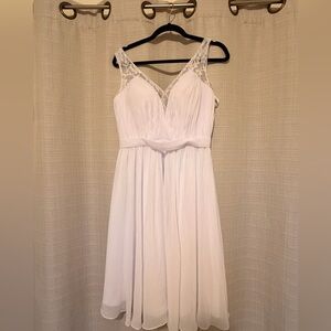 NWT JJs House White Lace Special Occasion Dress